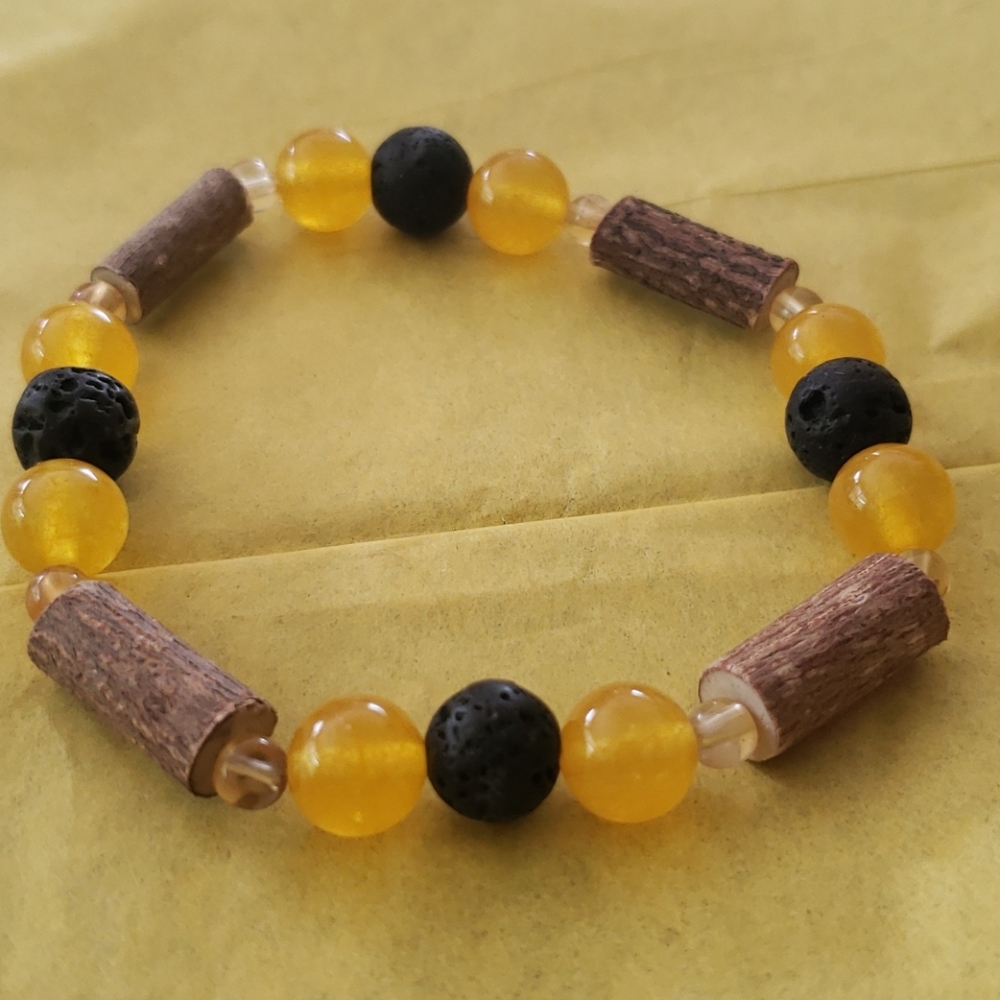 South American topaz healing bracelet